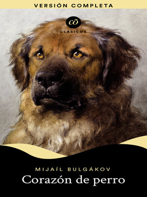 cover image of Corazón de perro